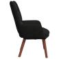Preview: Sessel Schwarz 63 x 67 x 94 cm Samt