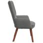 Preview: Sessel Dunkelgrau 63 x 67 x 94 cm Samt