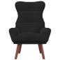 Preview: Sessel Schwarz 69 x 74 x 93 cm Samt