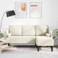 Preview: ARDEBO.de - Sofa Set mit Kissen Creme Polyester