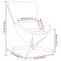 Preview: Eiersessel Weinrot 63 x 73 x 90 cm Samt