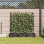 Preview: Garten-Pflanzgefäß 3 stk. Braun 120 x 40 x 125,5 cm PP