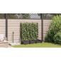 Preview: Garten-Pflanzgefäß 3 stk. Braun 120 x 40 x 125,5 cm PP