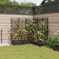 Preview: Garten-Pflanzgefäß 5 stk. Braun 120 x 120 x 125,5 cm PP