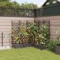 Preview: ARDEBO.de - Garten-Pflanzgefäß 5 Stk. Braun 120 x 120 x 126 cm PP