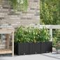 Preview: Garten-Pflanzgefäß 3 stk. Schwarz 120 x 40 x 37,5 cm PP