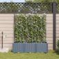Preview: ARDEBO.de - Garten-Pflanzgefäß 3 Stk. Hellgrau 120 x 40 x 142 cm PP