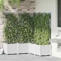 Preview: Garten-Pflanzgefäß 5 Stk. Weiß 120 x 120 x 142 cm PP