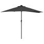 Preview: Gartensonnenschirm 294 x 150 x 224 cm Polyester und Stahl