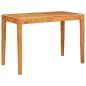 Preview: Esstisch 110 x 55 x 76 cm Massivholz Akazie Braun Rechteckig