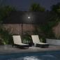Preview: Sonnenschirm Schwarz 351 x 250 x 253 cm Polyester und Aluminium
