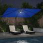 Preview: Sonnenschirm 351 x 250 x 253 cm Polyester und Aluminium