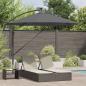 Preview: ARDEBO.de - Sonnenschirm 294 x 294 x 248 cm Polyester und Aluminium