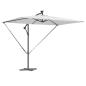 Preview: Sonnenschirm 294 x 200 x 270 cm Polyester und Aluminium Sand