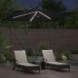 Preview: Sonnenschirm 294 x 200 x 270 cm Polyester und Aluminium Schwarz