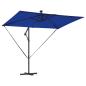 Preview: Sonnenschirm 294 x 200 x 270 cm Polyester und Aluminium