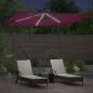 Preview: Sonnenschirm 294 x 200 x 270 cm Polyester und Aluminium