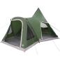 Preview: Teepee Zelt für 5 Personen 5 Personen Grün