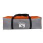 Preview: Tunnelzelt für 8 Personen Grau und Orange 710 x 460 x 245 cm