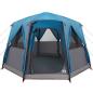 Preview: Cabin Zelt 3-Personen mit Dach Blau und Grau 320 x 320 x 203 cm