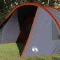 Preview: Tunnelzelt für 5 Personen Grau und Orange 805 x 405 x 211 cm