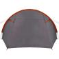 Preview: Tunnelzelt für 5 Personen Grau und Orange 805 x 405 x 211 cm