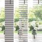 Preview: Venezianische Jalousien Silber 175 x 155 cm Aluminium