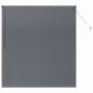 Preview: Venezianische Jalousie Dunkelgrau 175 x 155 cm 25 mm Aluminium