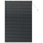 Preview: Venezianische Jalousien Schwarz 220 x 140 cm Aluminium