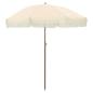 Preview: Strandparasol 160 x 160 x 196 cm Polyester und Stahl Rund