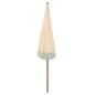 Preview: Strandparasol 160 x 160 x 196 cm Polyester und Stahl Rund