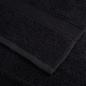 Preview: Gästetuch SOLUND 25 Stk. Schwarz 70 x 140 cm 550 gsm