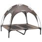 Preview: Hundebett Braun 92 x 77 x 82,5 cm Stahl