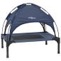 Preview: Hundebett Marineblau 76 x 62 x 70,5 cm Stahl