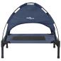 Preview: Hundebett Marineblau 76 x 62 x 70,5 cm Stahl