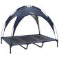 Preview: Hundebett Marineblau 122 x 93 x 106,5 cm Stahl