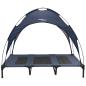Preview: Hundebett Marineblau 122 x 93 x 106,5 cm Stahl
