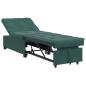 Preview: Schlafsofa Dunkelgr?n 194 x 67 x 82 cm Samt