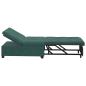 Preview: Schlafsofa Dunkelgr?n 194 x 67 x 82 cm Samt