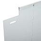 Preview: Rasenkanten 10 Stk. 100 x 25 x 0,07 cm Verzinkter Stahl Silber