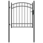 Preview: Zauntor EMMEN 104 x 98,5 cm Abschließbar