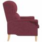 Preview: Sessel Weinrot Stoff
