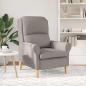 Preview: Sessel Taupe Stoff