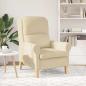 Preview: Sessel Creme Stoff