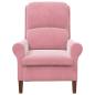 Preview: Sessel Rosa Samt