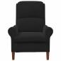 Preview: Sessel Schwarz Samt