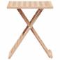 Preview: Couchtisch Braun 33 x 33 x 40,5 cm Massivholz aus Walnuss