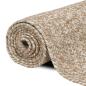 Preview: Bereichsteppich Natur und Weiß 60 x 110 cm Jute