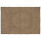 Preview: ARDEBO.de - Bereichsteppiche Grau 140 x 200 cm Jute