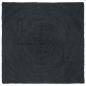 Preview: ARDEBO.de - Bereichsteppiche Dunkelgrau 160 x 160 cm Jute